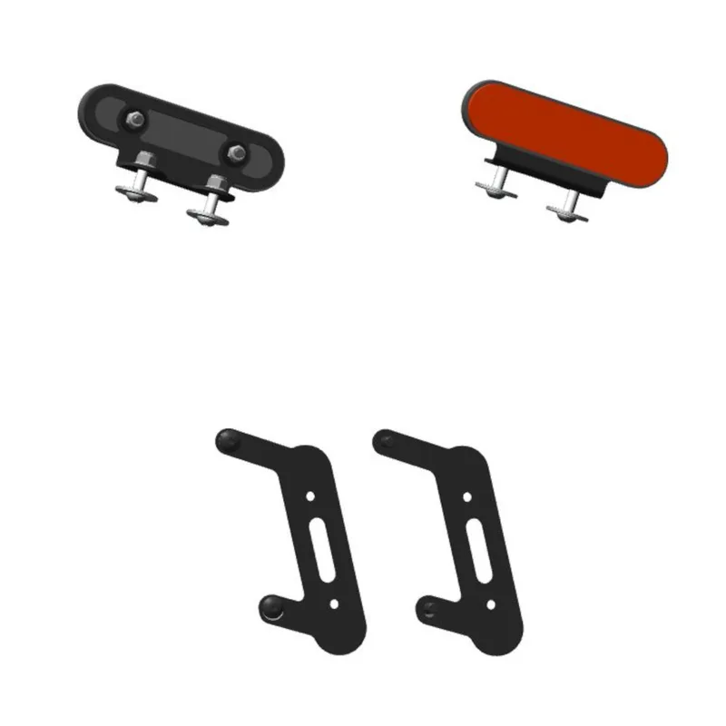 Aprilia SIDE REFLECTORS KIT for SIDE BAG SUPPORTS 2S001578 - FOR USA