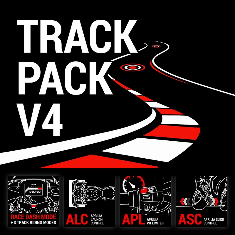 Aprilia TRACK PACK V4 - To Be Purchased on Aprilia MIA APP