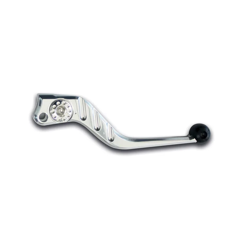 Moto Guzzi Adjustable aluminum brake lever - Silver