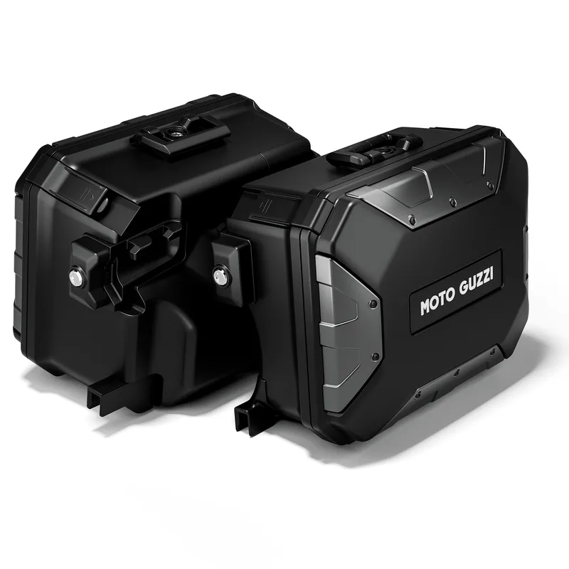 Moto Guzzi Urban Side Panniers Dark
