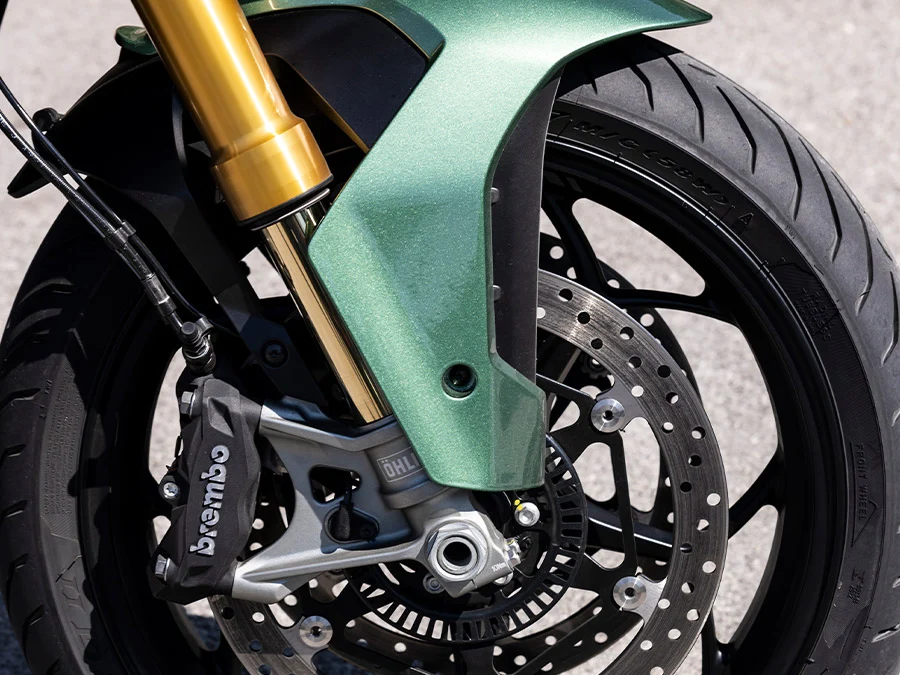 Moto Guzzi V100 — Süspansiyon